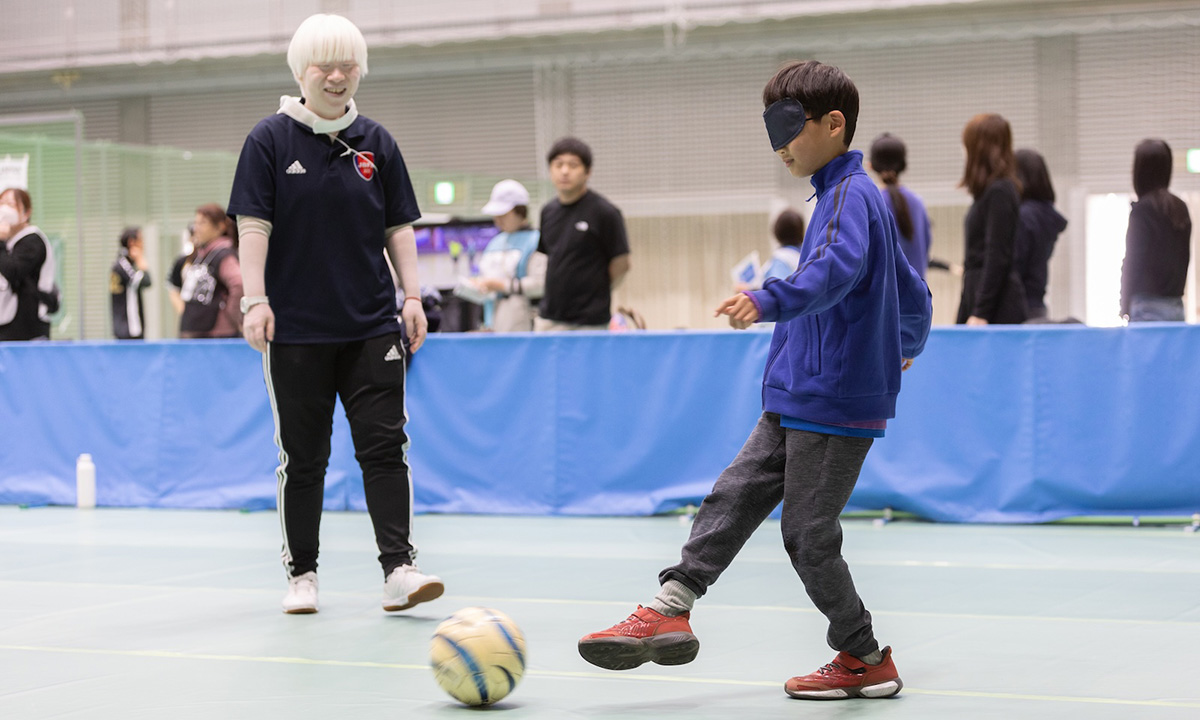 ブラインドサッカー