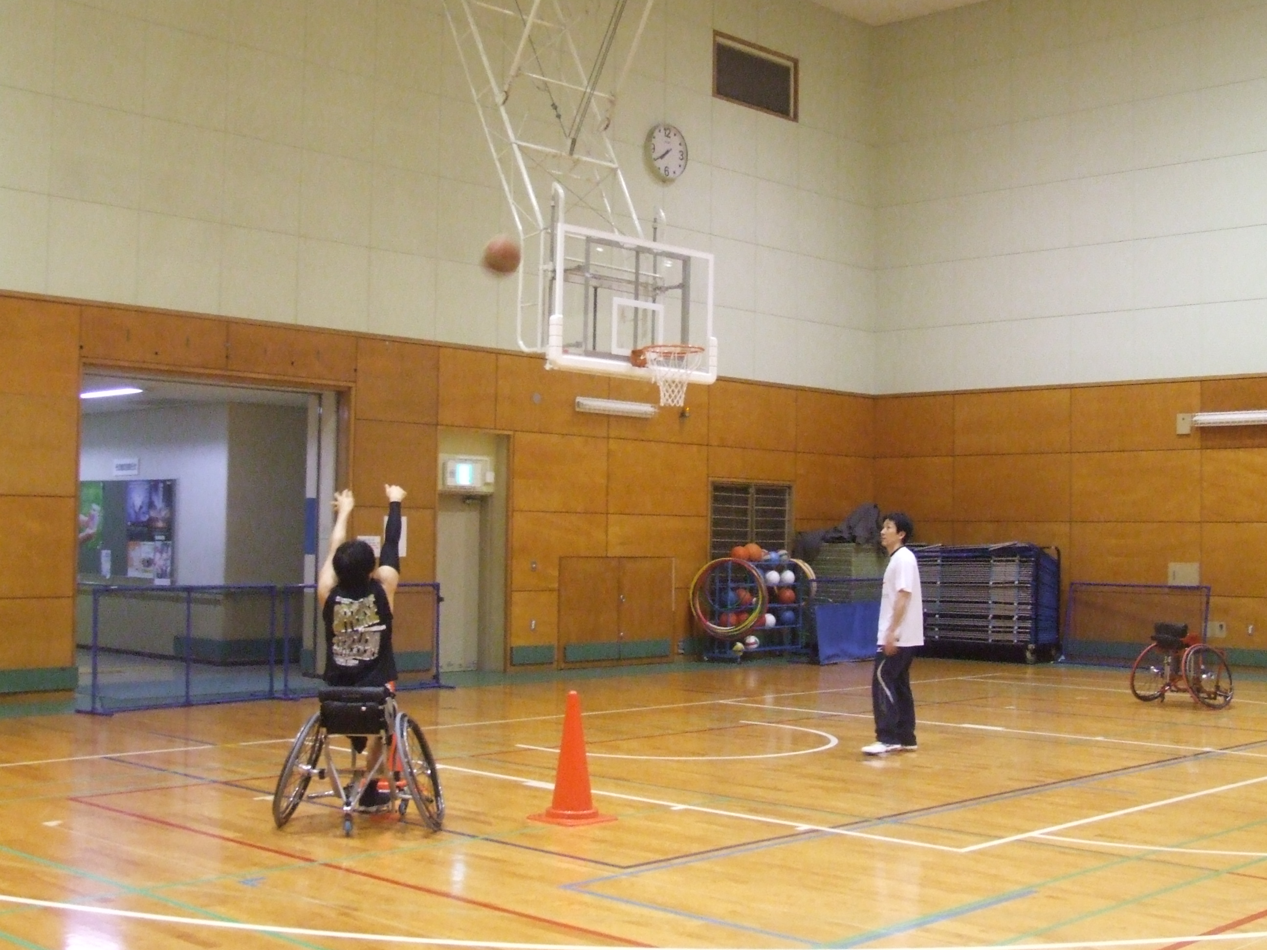 25ikusei2 - 車椅子バスケットボール選手育成教室