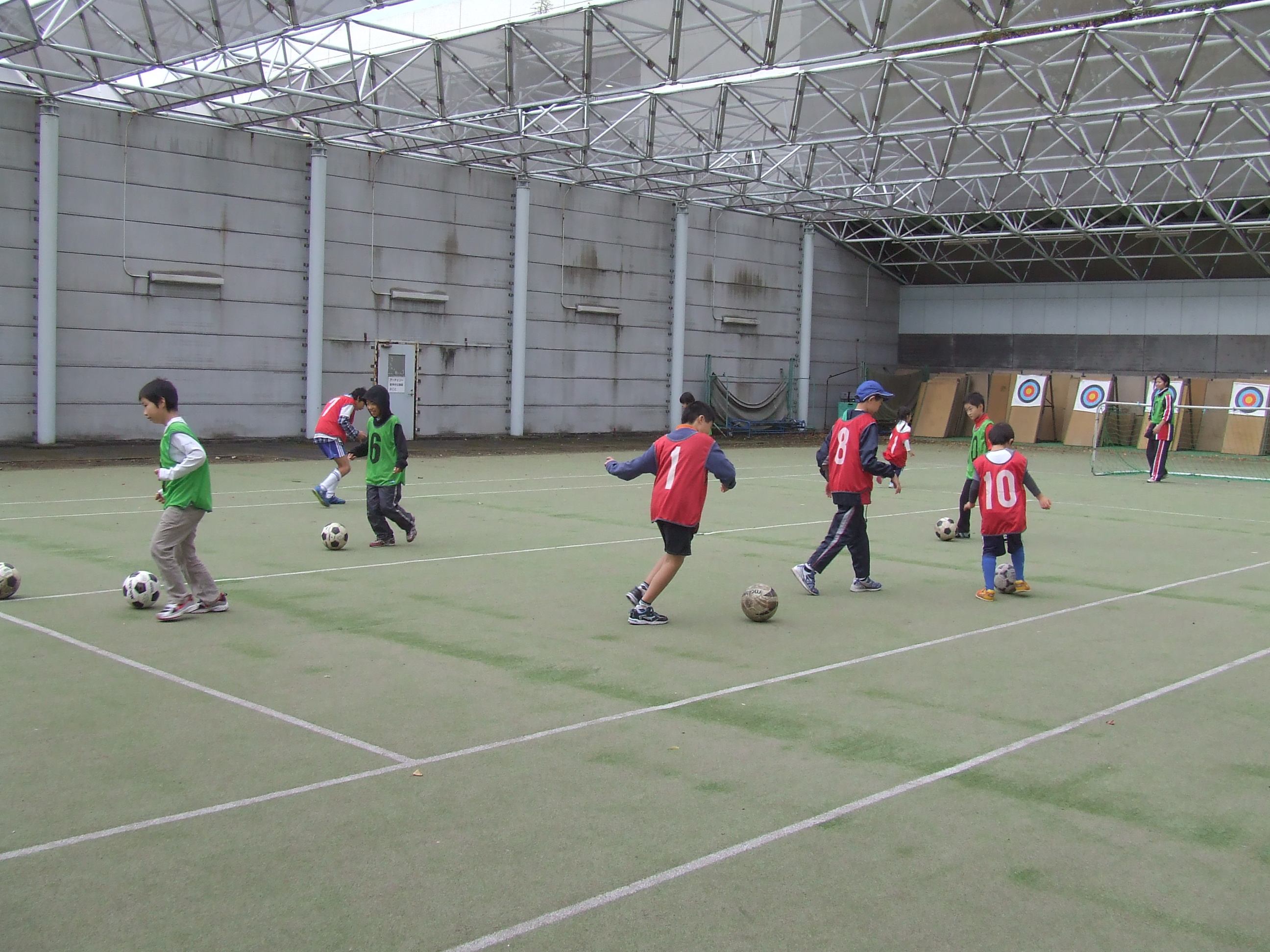 DSCF1730 - 都知的障害者サッカー連盟によるサッカー教室