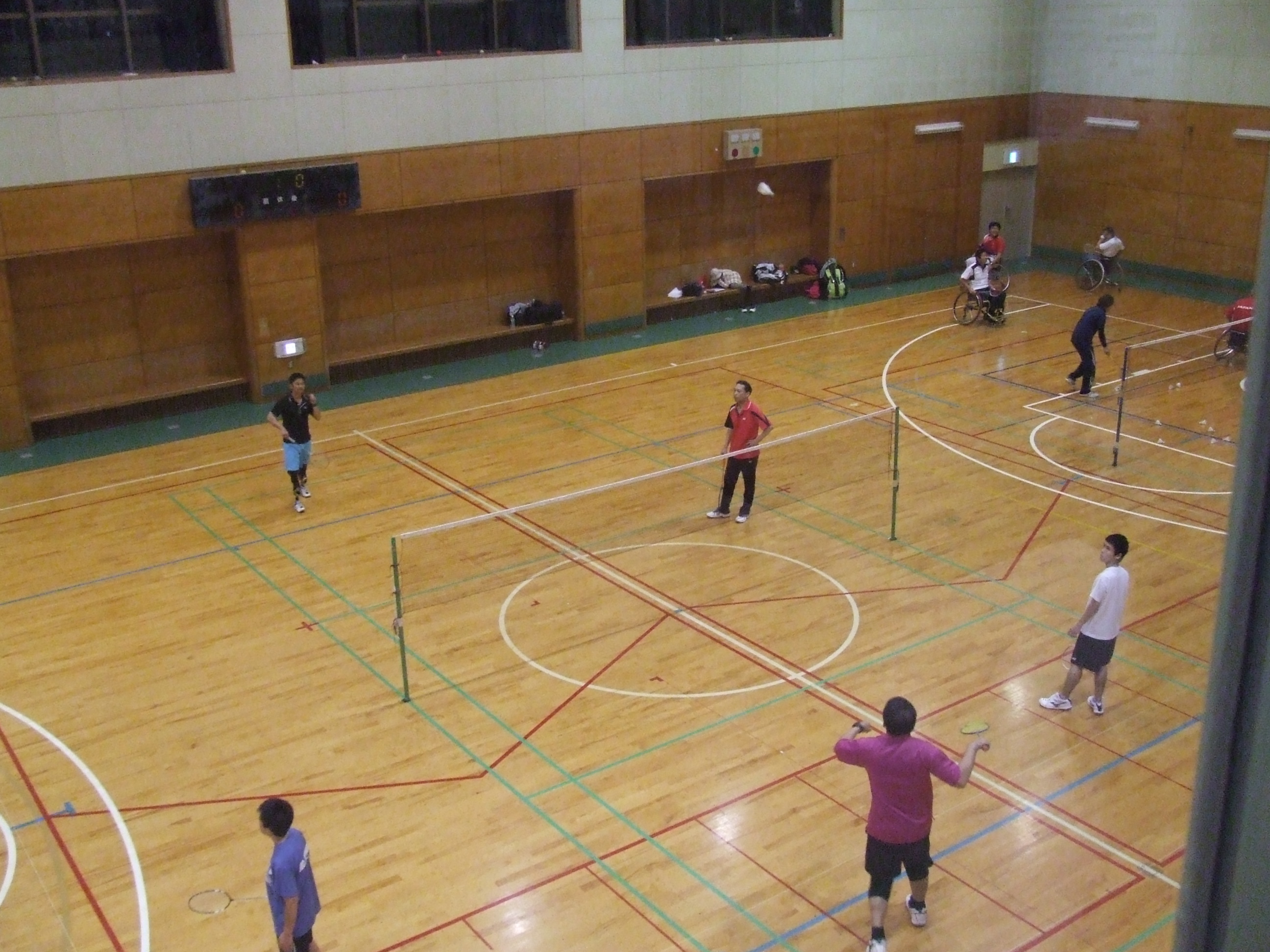 badiku 1 - 日本障害者バドミントン協会によるバドミントン選手育成教室