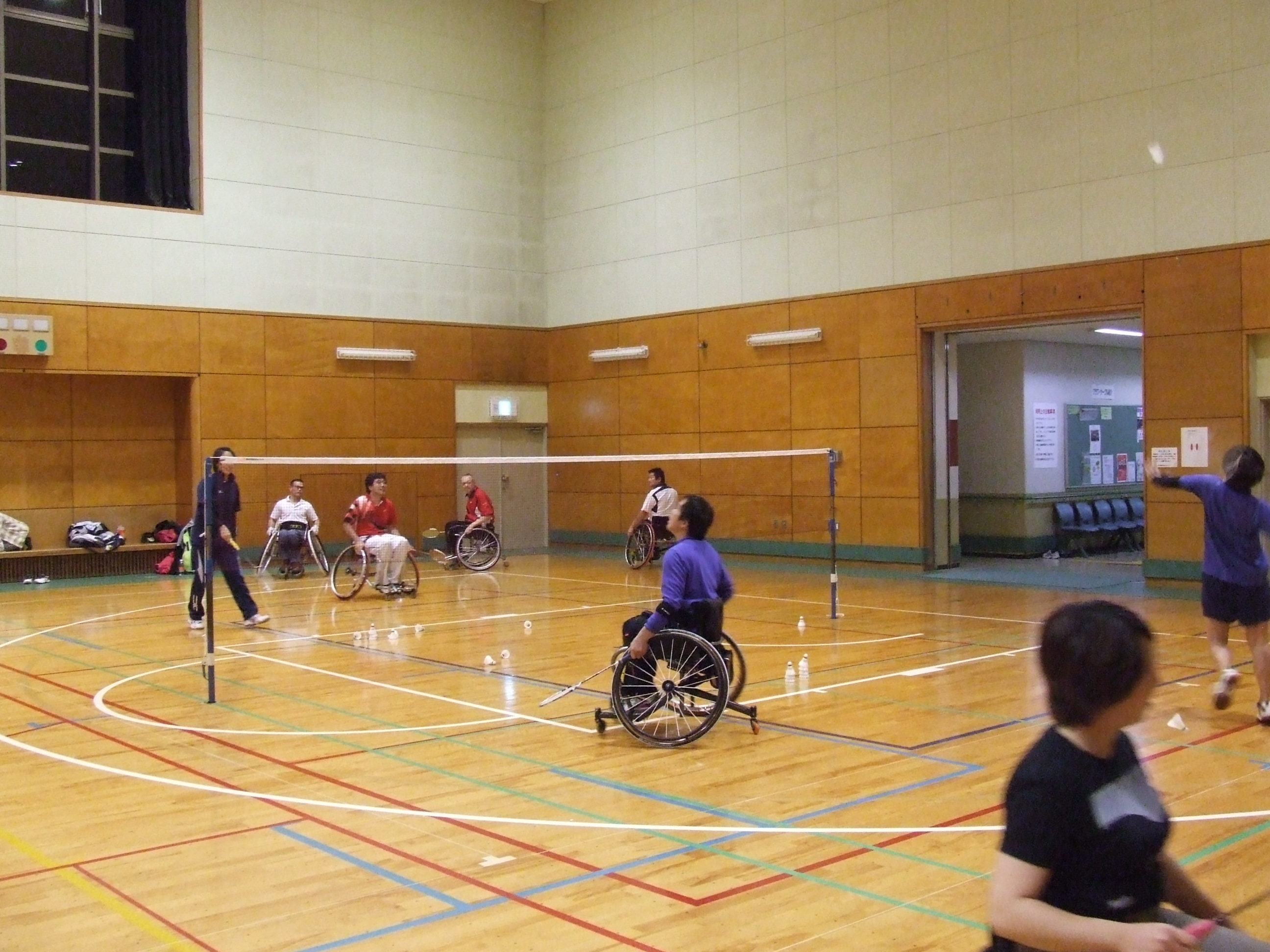 badiku 2 - 日本障害者バドミントン協会によるバドミントン選手育成教室