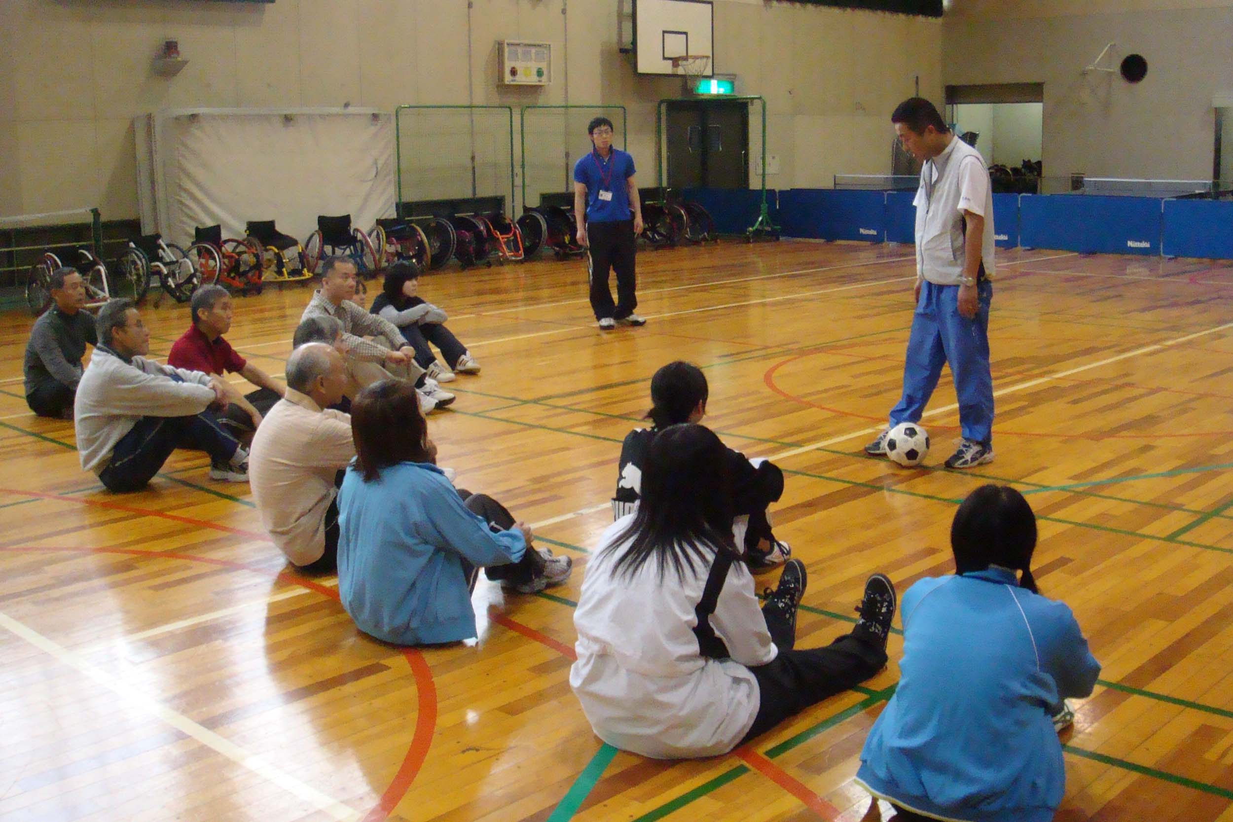 障害者スポーツボランティア講習会(協会事業)より…ボランティアへのはじめの一歩! 20090126175026 - 障害者スポーツボランティア講習会(協会事業)より…ボランティアへのはじめの一歩!