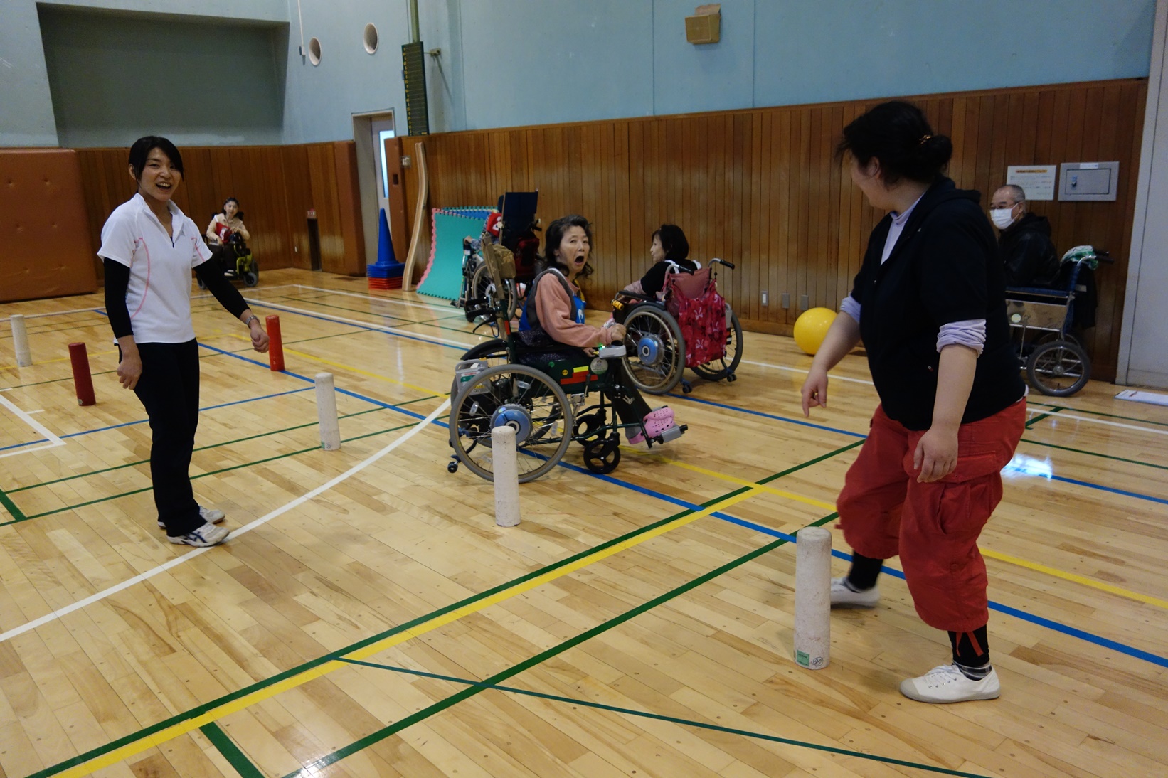 八王子自立ホームスポーツ体験より 2sura - 八王子自立ホームスポーツ体験より