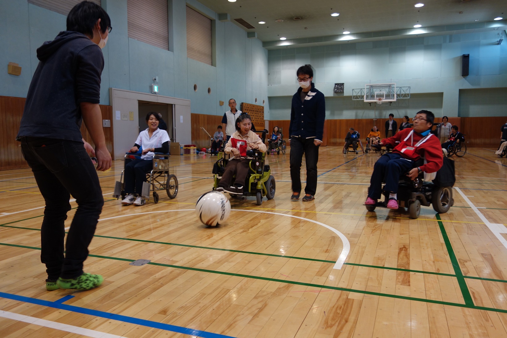 八王子自立ホームスポーツ体験より 3succ - 八王子自立ホームスポーツ体験より
