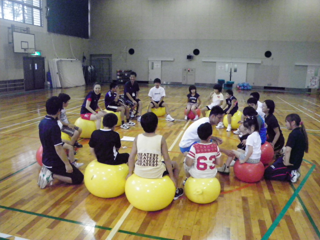 ジュニアスポーツ体験教室より ・・・夏の子供たちの体験です。 IMGP0636 - ジュニアスポーツ体験教室より ・・・夏の子供たちの体験です。
