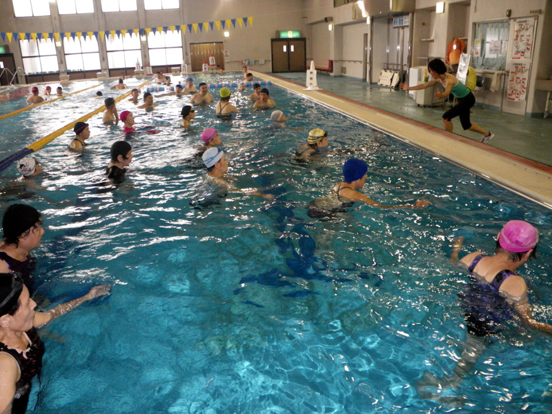 水中運動教室より ・・・水のなかでエクササイズ。 IMGP1775 - 水中運動教室より ・・・水のなかでエクササイズ。