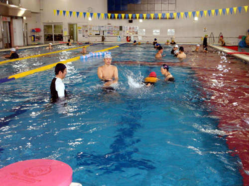 都障水連による水泳入門教室より ・・・昼休みに行っています IMGP2975 - 都障水連による水泳入門教室より ・・・昼休みに行っています