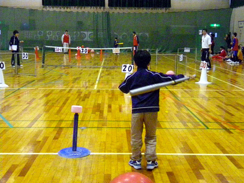 日曜広場より ・・・1月はおもしろティーボールです。 IMGP3485 - 日曜広場より ・・・1月はおもしろティーボールです。