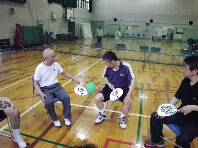 レクリエーション教室より ・・・6月はボールを使った運動会。 IMGP5291 - レクリエーション教室より ・・・6月はボールを使った運動会。