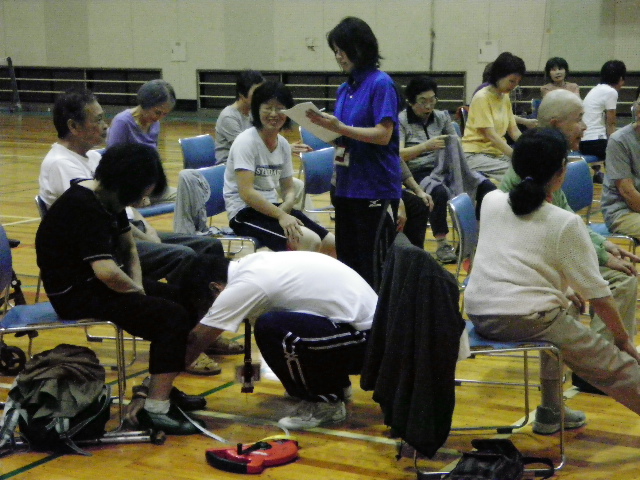介護予防運動教室より ・・・体力測定です。 IMGP6934 - 介護予防運動教室より ・・・体力測定です。