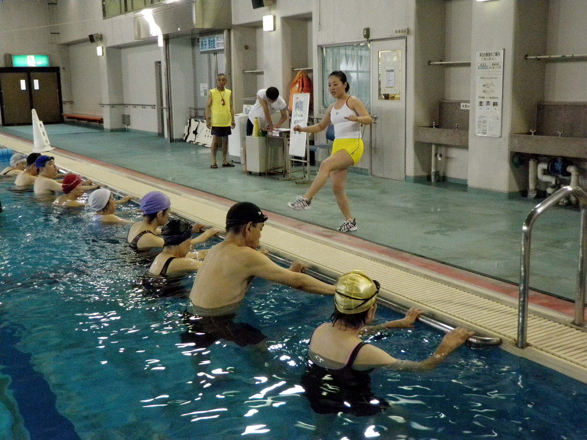 水中運動教室より ・・・今年度も月二回行っています! P7060290 - 水中運動教室より ・・・今年度も月二回行っています!