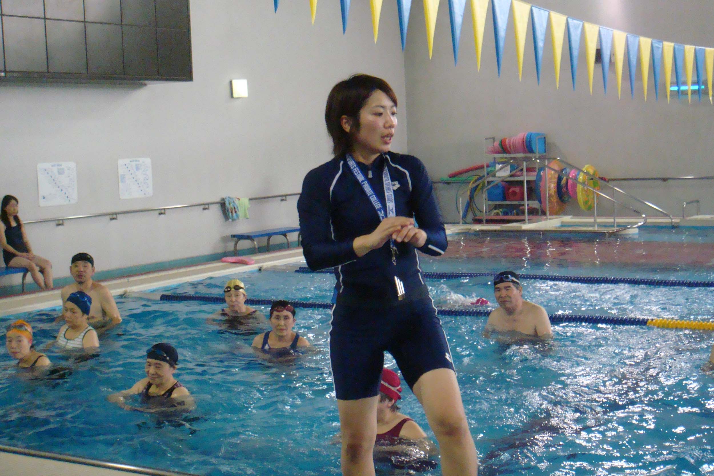 水中運動教室より・・・プールで体を動かしましょう!! sidou - 水中運動教室より・・・プールで体を動かしましょう!!