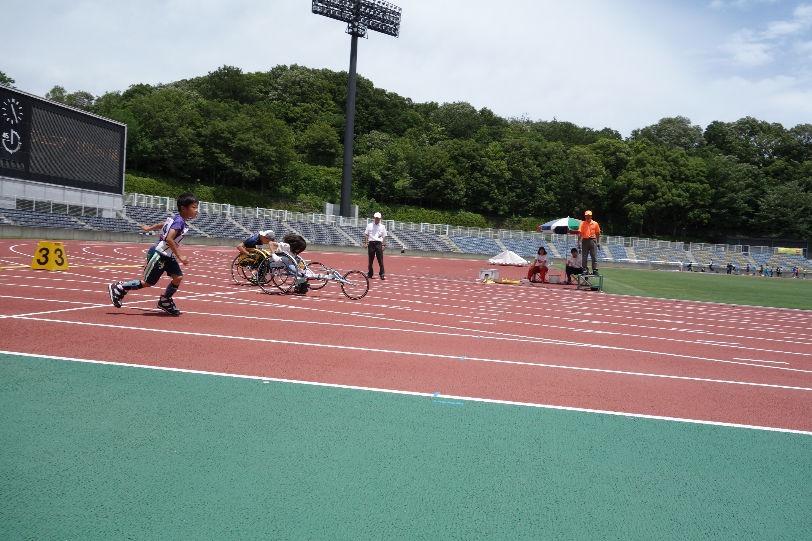 ジュニアトラック競技会より start - ジュニアトラック競技会より