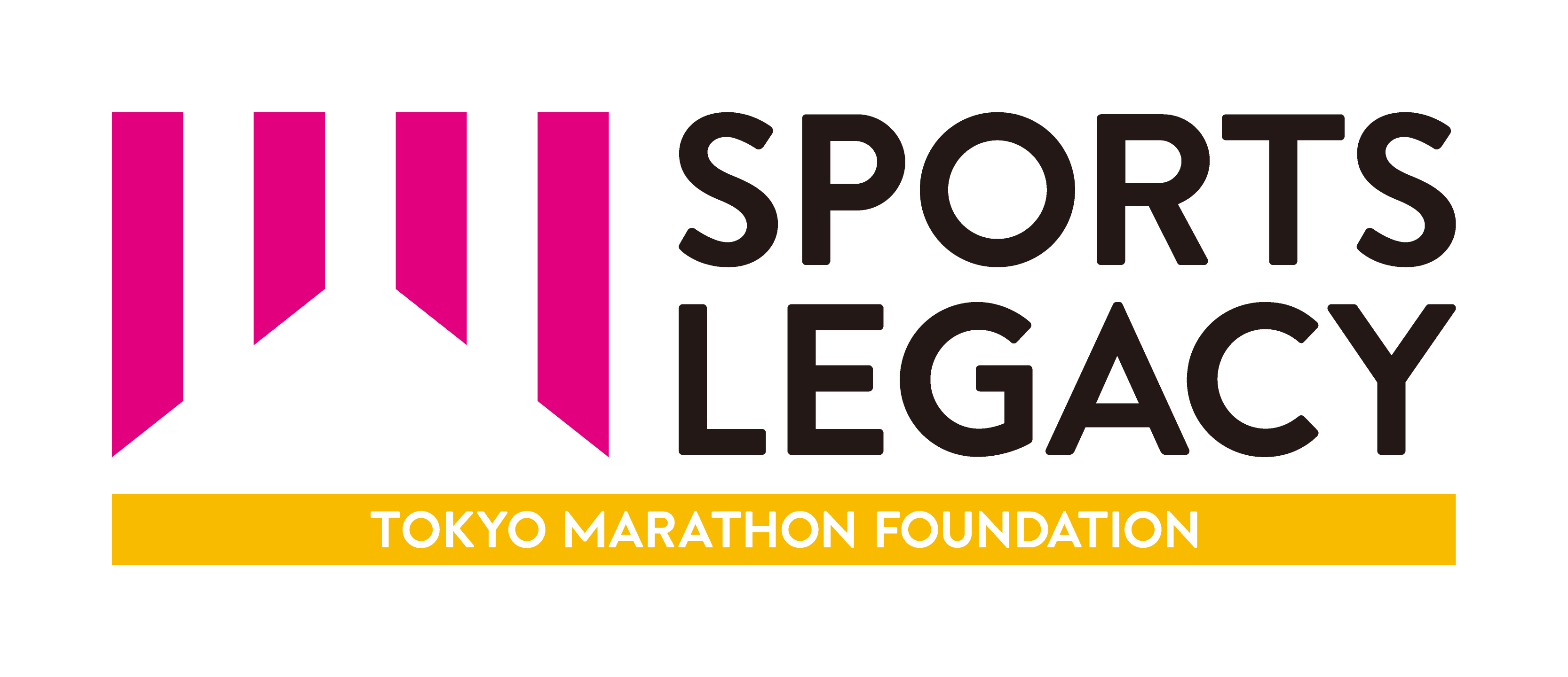 東京マラソン財団スポーツレガシーのロゴマーク